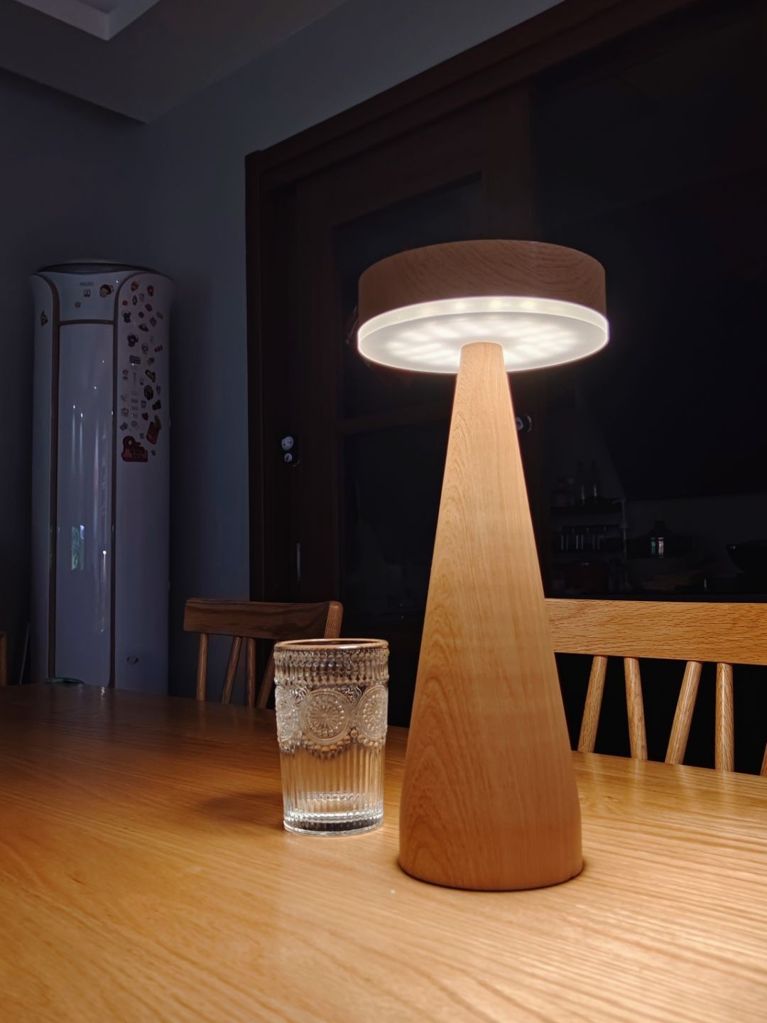 Wooden Table Lamp Minimalist Maritime Design - Product detail 18