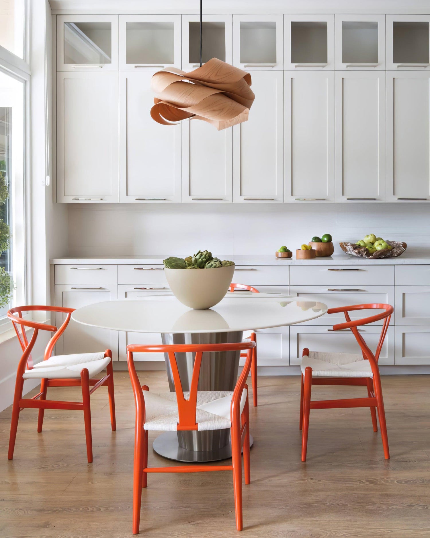 Modern Wood Pendant Light  Natural Grain Spiral Design - Product detail 11