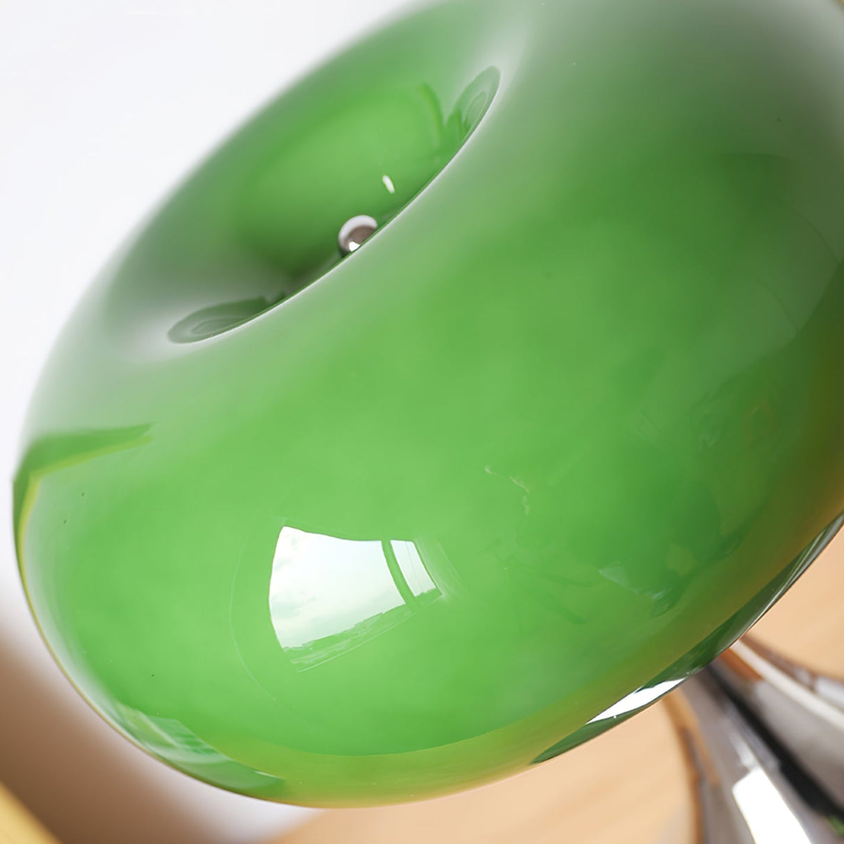Modern Table Lamp Glass Globe Chrome Base Design - Product detail 20