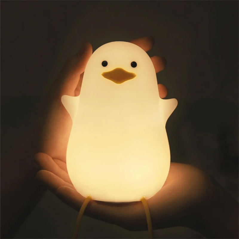 Duck Night Light BPA-Free Silicone Dimmable Kids Lamp - Product detail 9
