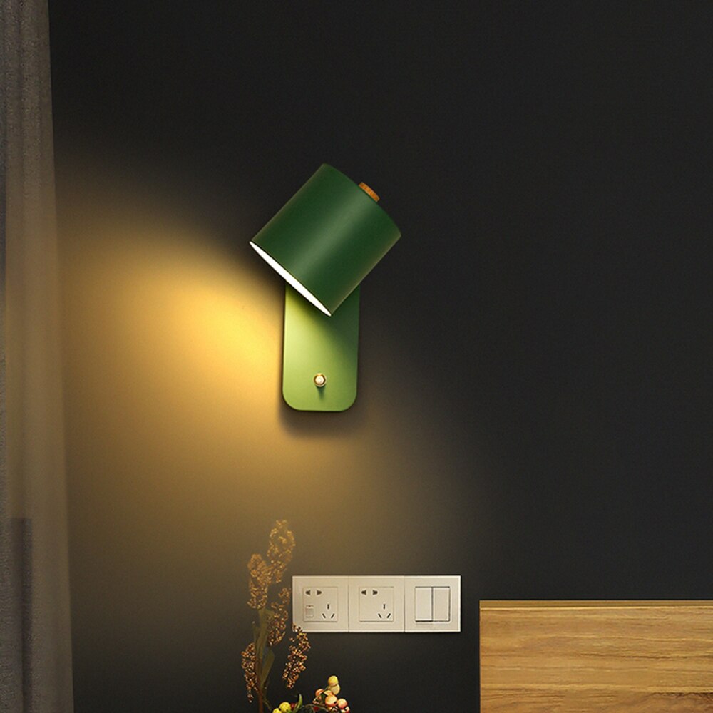 Modern LED Wall Sconce Adjustable Metal Design with Switch - Product detail 9