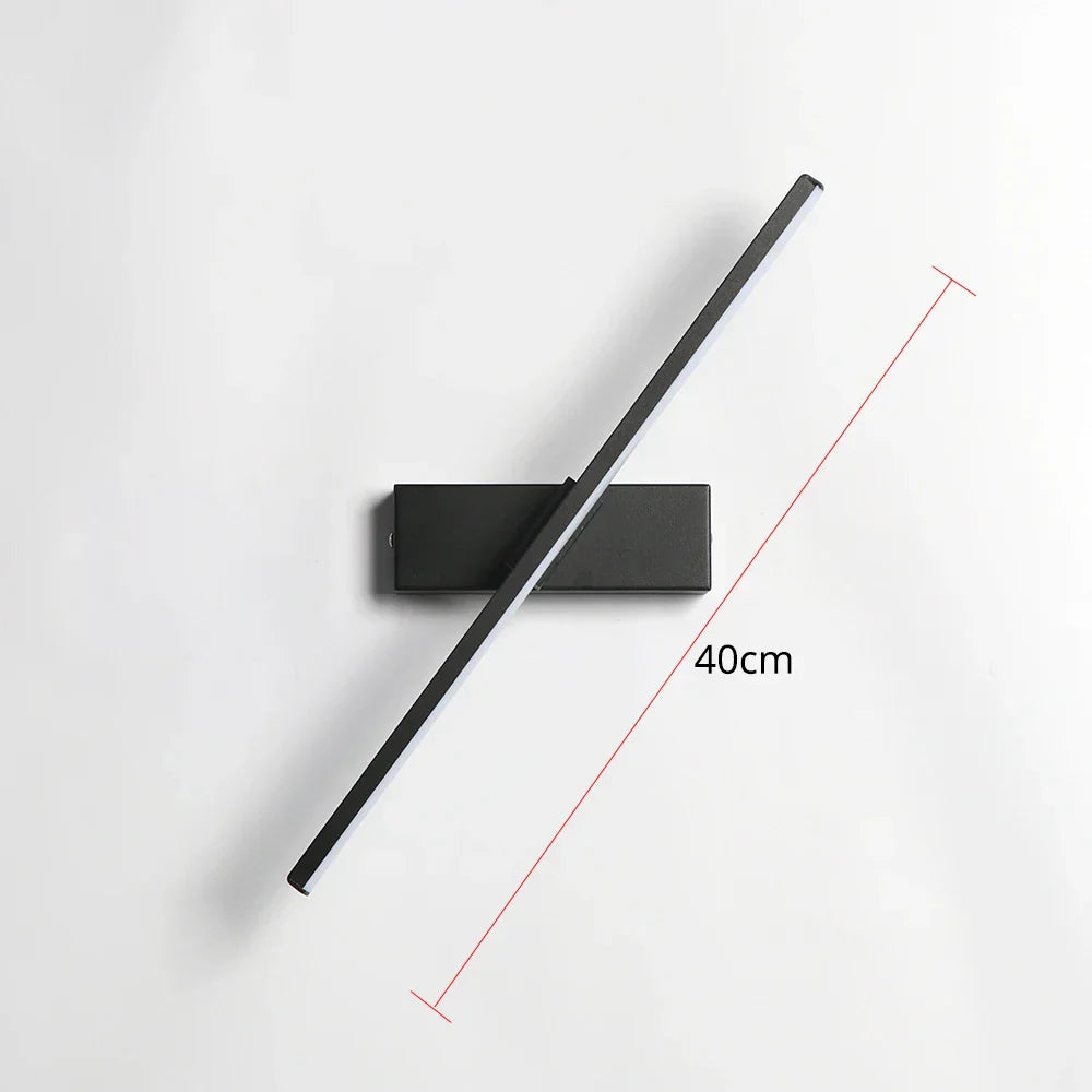 Modern LED Wall Light Adjustable Rotating Aluminum Design - Product detail 5