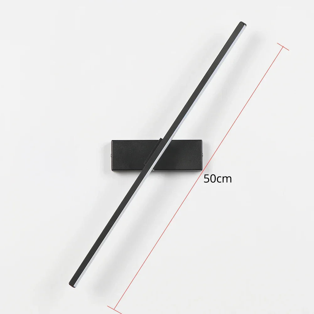 Modern LED Wall Light Adjustable Rotating Aluminum Design - Product detail 6