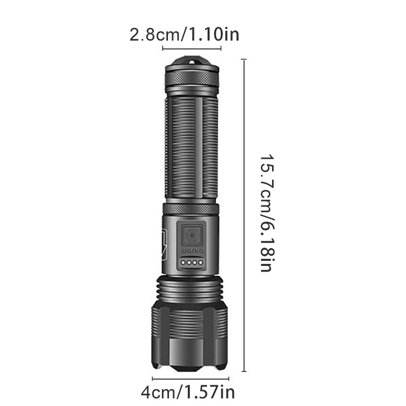 Military Grade Tactical Flashlight Ultra-Bright 12000 Lumens Waterproof - Product detail 9