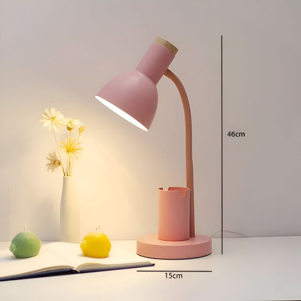 Modern LED Desk Lamp Integrated Pen Holder and Adjustable Head - Product detail 9