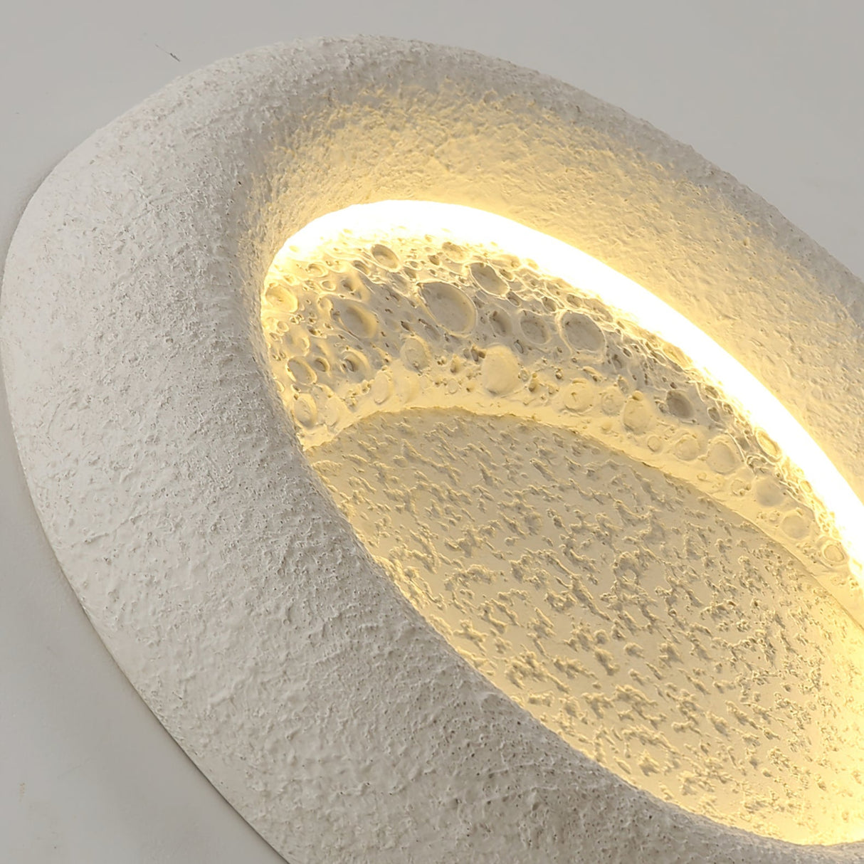 Modern Ceiling Light Moon Crater LED Design - Product example