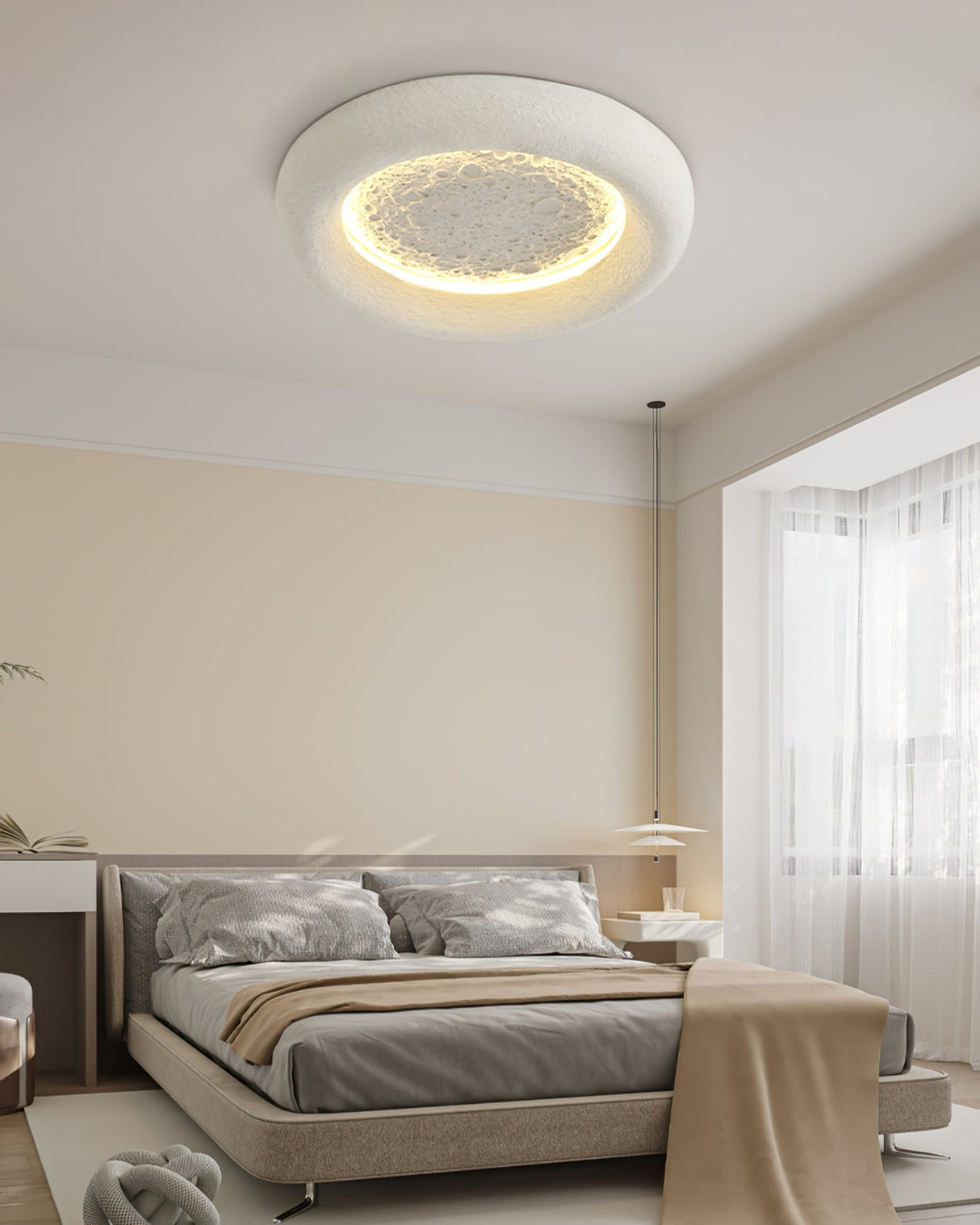 Modern Ceiling Light Moon Crater LED Design - Product detail 6