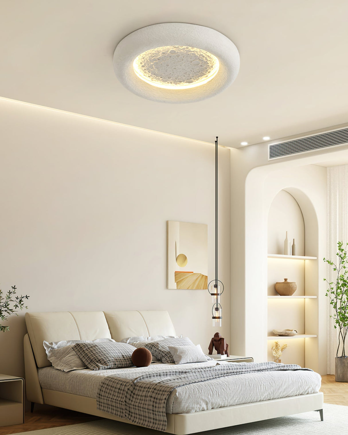 Modern Ceiling Light Moon Crater LED Design - Product detail 8