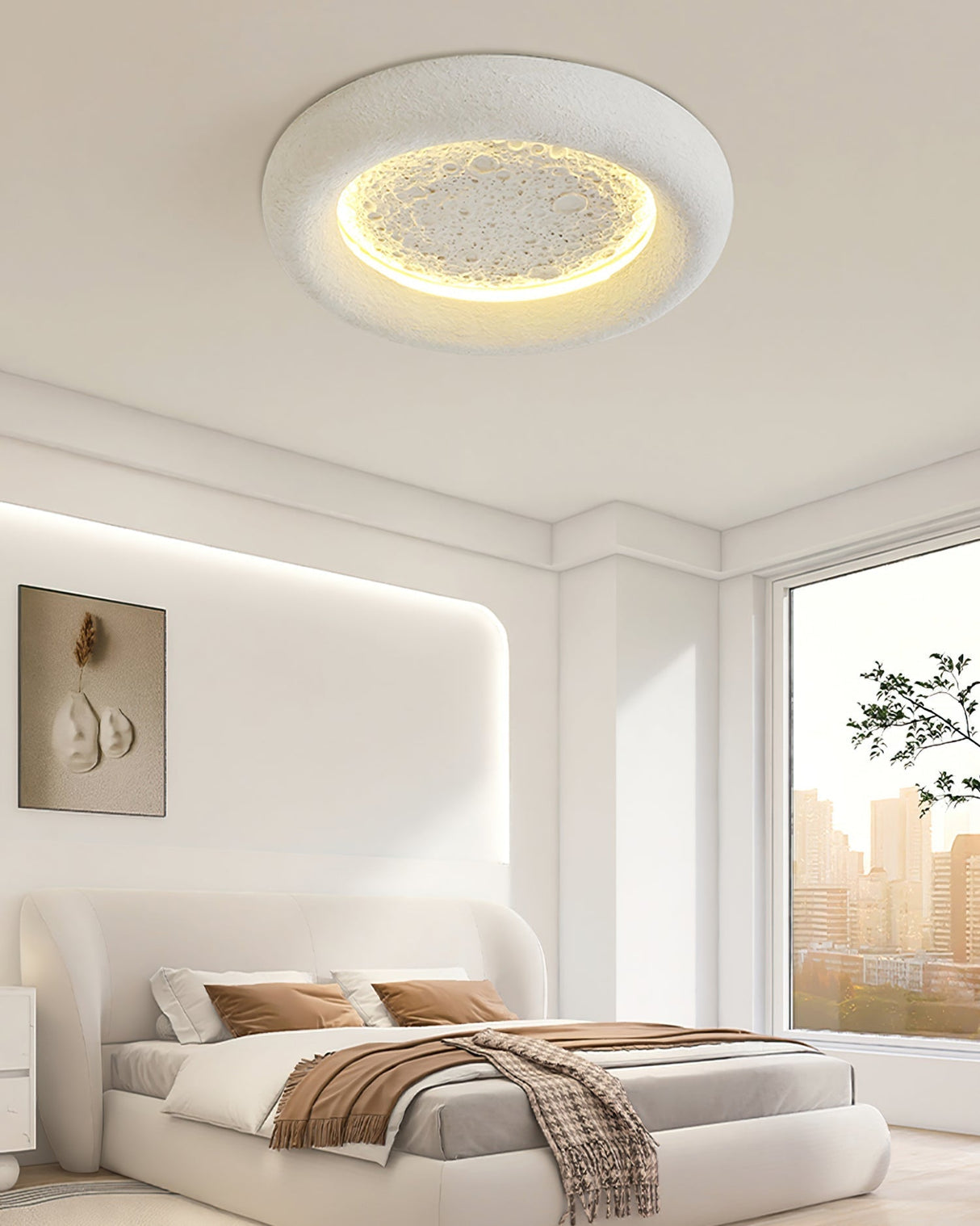 Modern Ceiling Light Moon Crater LED Design - Product detail 5