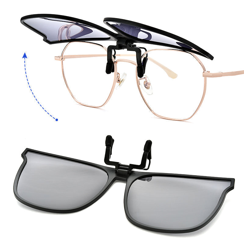 Polarized Clip-On Sunglasses Lightweight Folding Design with UV400 Protection - Product detail 5