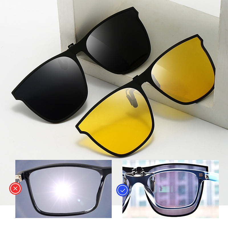 Polarized Clip-On Sunglasses Lightweight Folding Design with UV400 Protection - Product detail 7