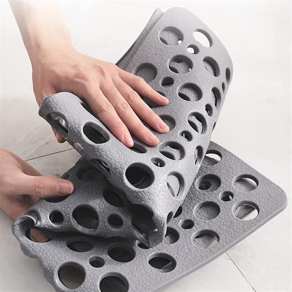 Non-Slip Shower Mat  PVC Drainage Design With Suction Cups - Product detail 6