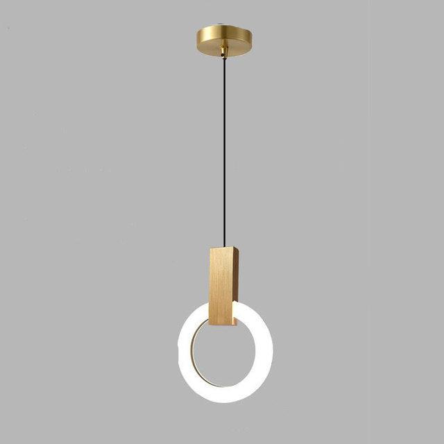 Nordic Ring Pendant Light LED Circle Design - Product detail 16