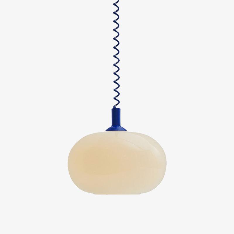 Modern Pendant Light Frosted Glass Dome Design - Product detail 7