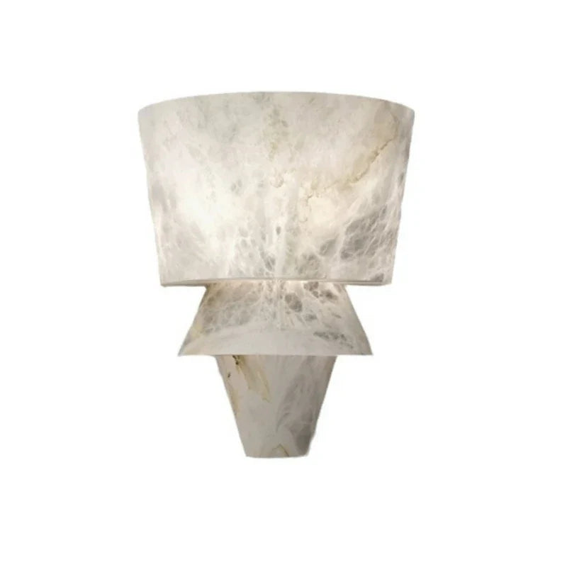 Natural Marble Wall Light Modern Geometric Stone Design - Product detail 6