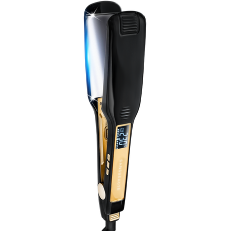 Professional Hair Straightener  Digital Titanium Plates With 31 Heat Settings - Detailed view
