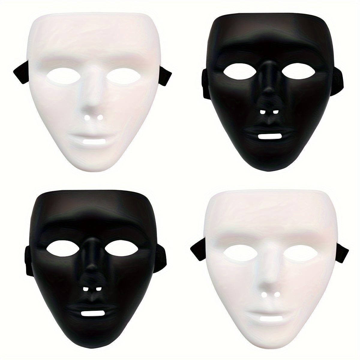 Anonymous Halloween Mask  Premium Metallic Finish Collection - Detailed view
