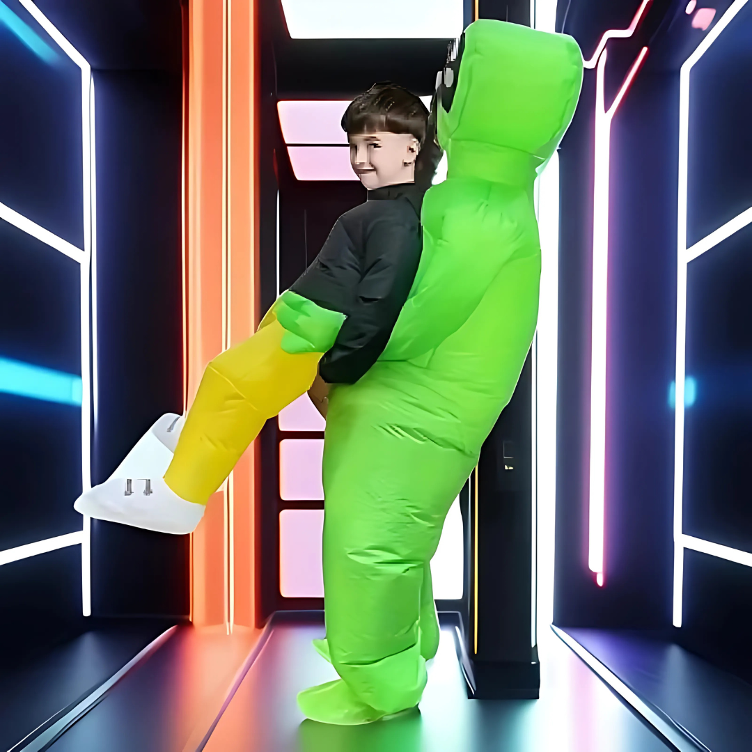 Inflatable Alien Costume  Ride-On Carrying Design - Product showcase
