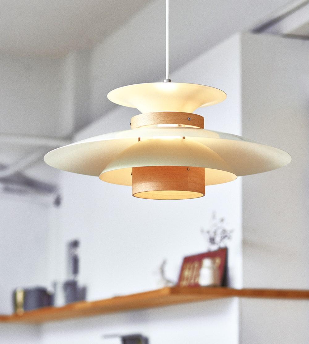 Modern Pendant Light Layered Metal Disc Design - Product detail 29