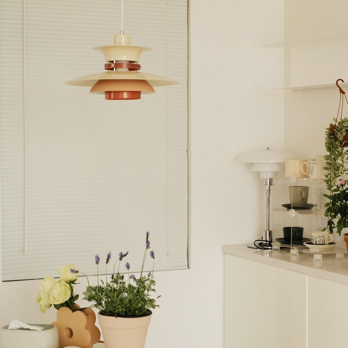 Modern Pendant Light Layered Metal Disc Design - Product detail 20