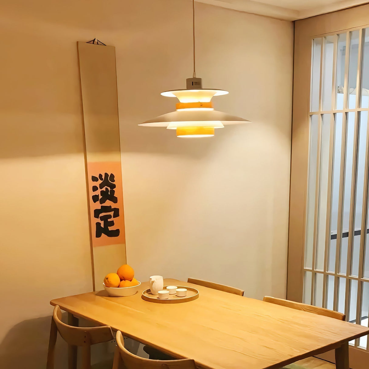 Modern Pendant Light Layered Metal Disc Design - Product detail 31
