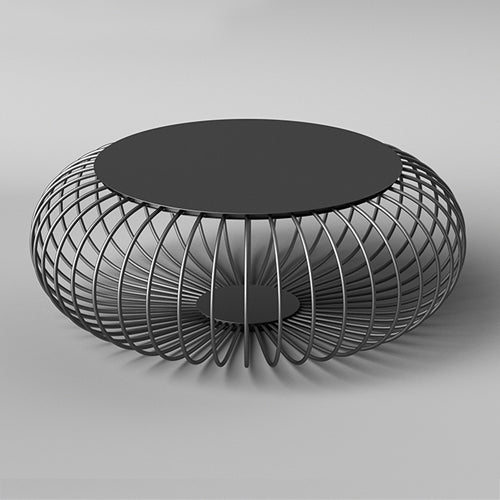 Modern LED Table Lamp  Wire Mesh Dome Design - Product detail 6