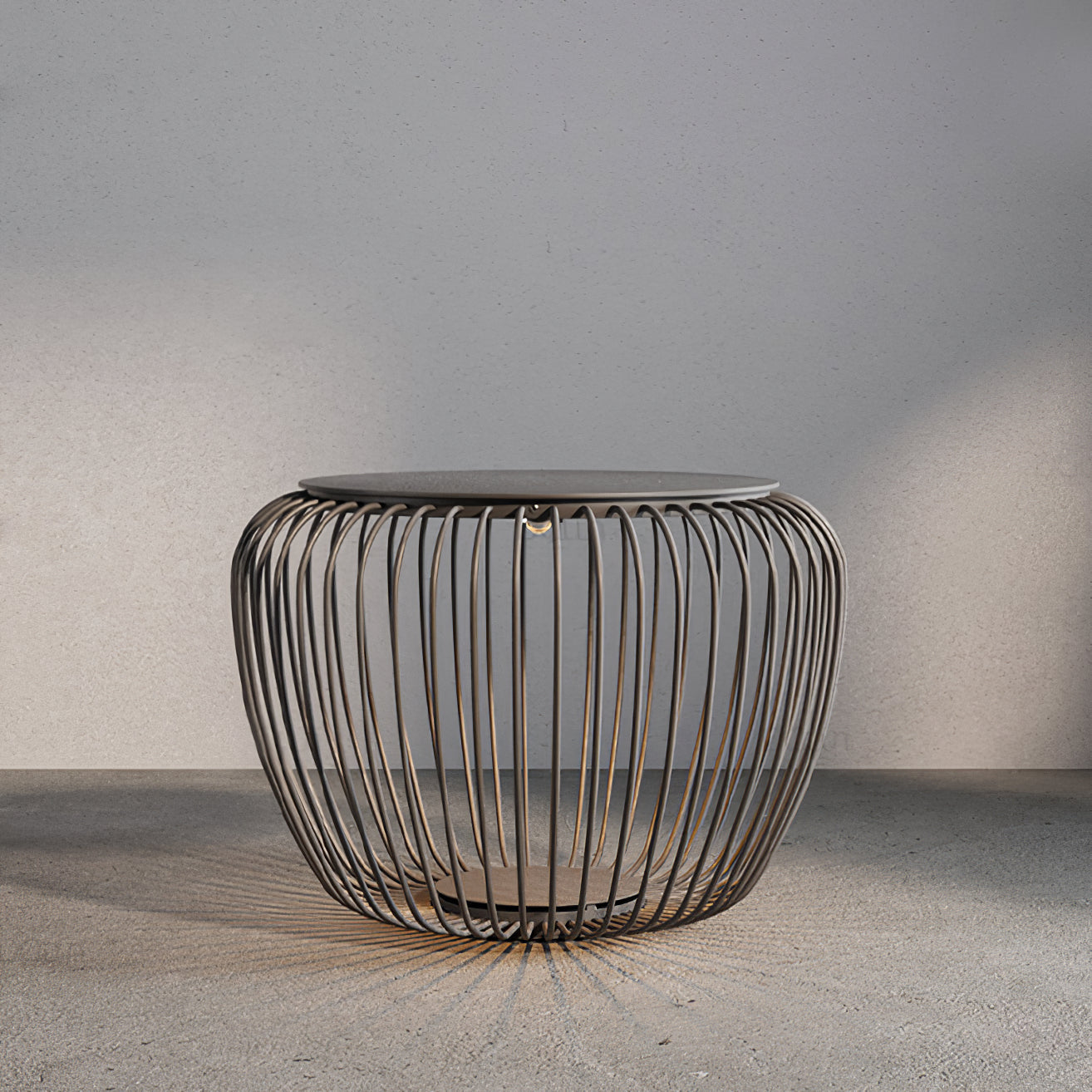 Modern LED Table Lamp  Wire Mesh Dome Design - Product detail 23