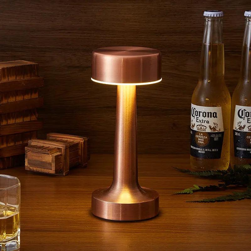 Modern Table Lamp Brushed Gold LED Design - Product detail 12