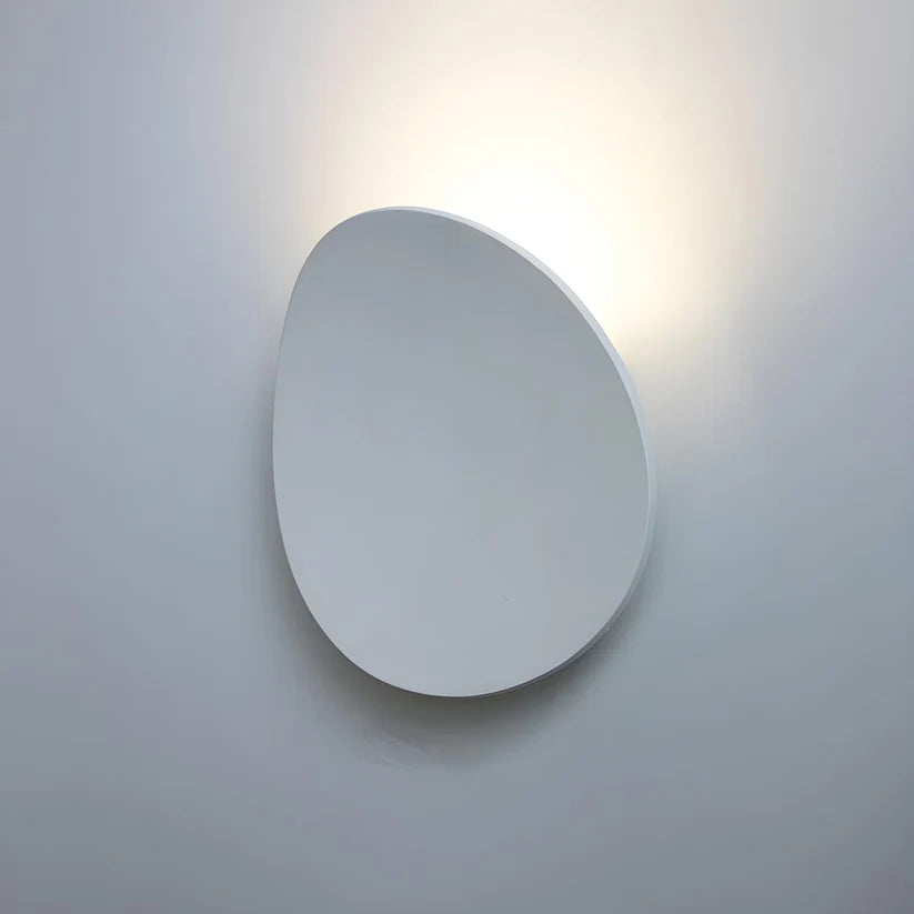 Modern LED Wall Lamp Curved Metal Disc Design - Product detail 10