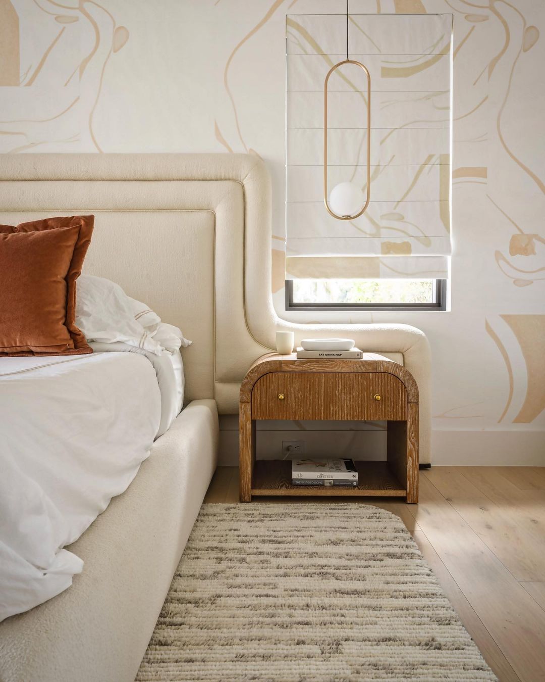 Modern Globe Pendant Light  Brushed Gold Arc Frame - Product detail 86