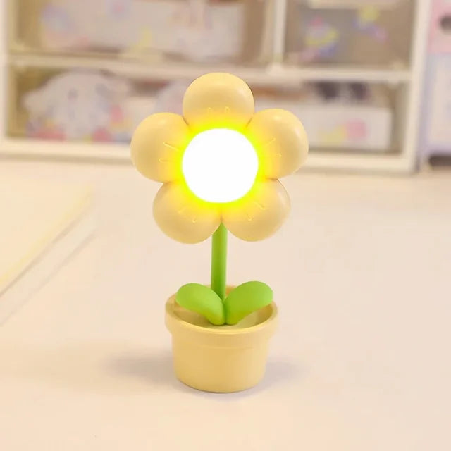 Floral Table Lamp Pastel LED Night Light - Product detail 10