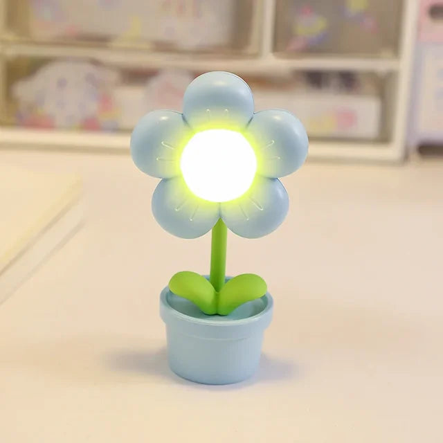 Floral Table Lamp Pastel LED Night Light - Product detail 8