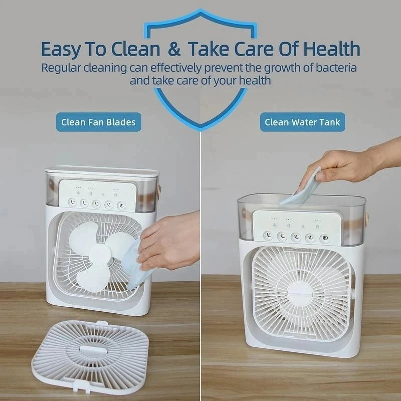 Portable Misting Fan  Ice Cooling Humidifier System - Product detail 6