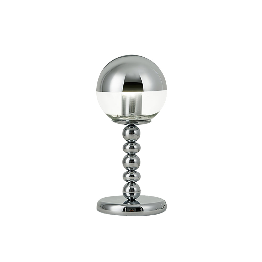 Modern Chrome Table Lamp Mirrored Glass Ball Design - Product detail 15