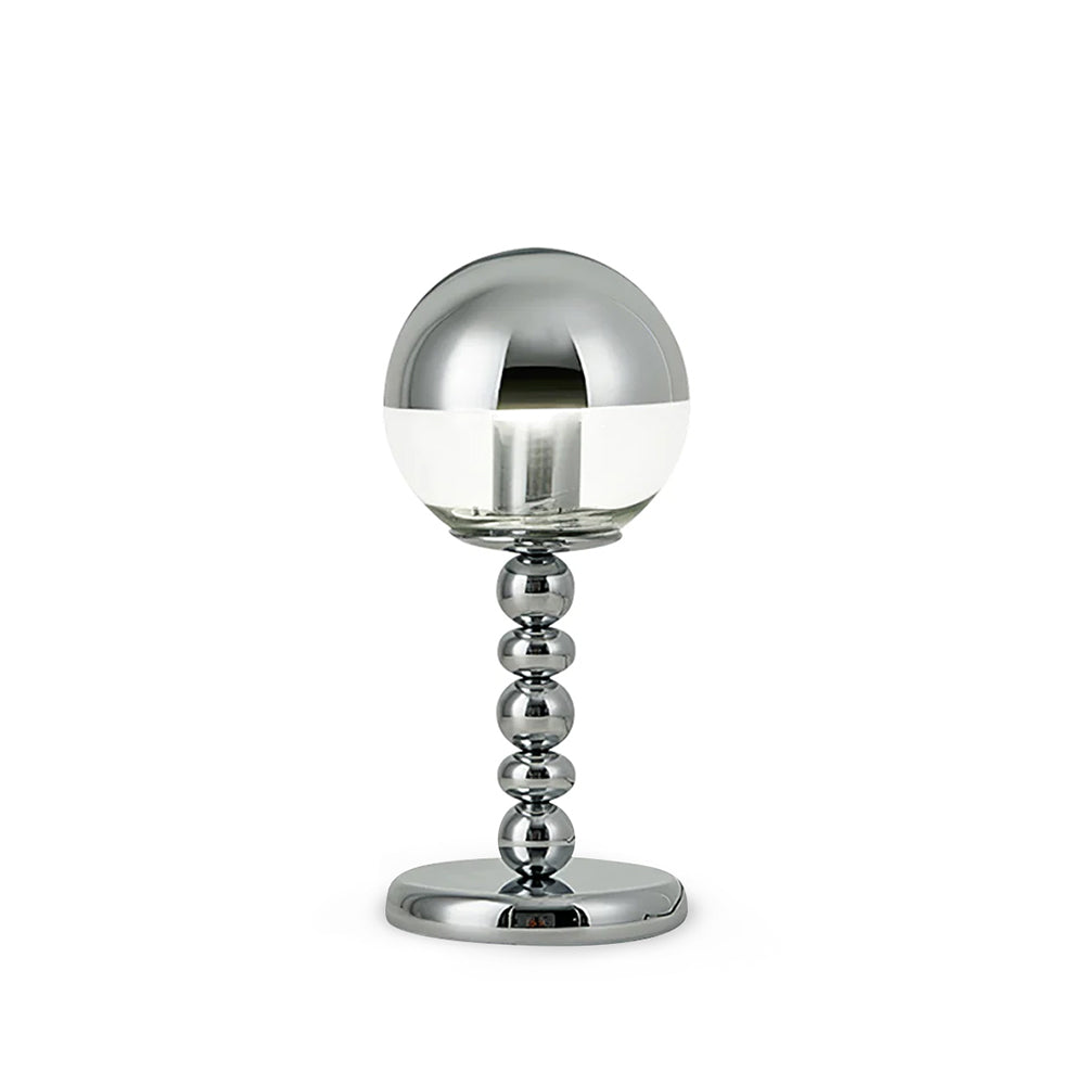 Modern Chrome Table Lamp Mirrored Glass Ball Design - Product detail 16