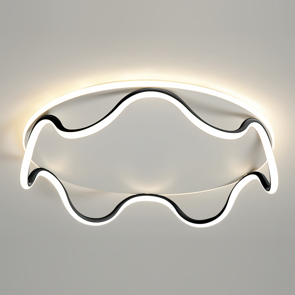 Modern Ceiling Light Wave Design LED Panel - Product detail 13