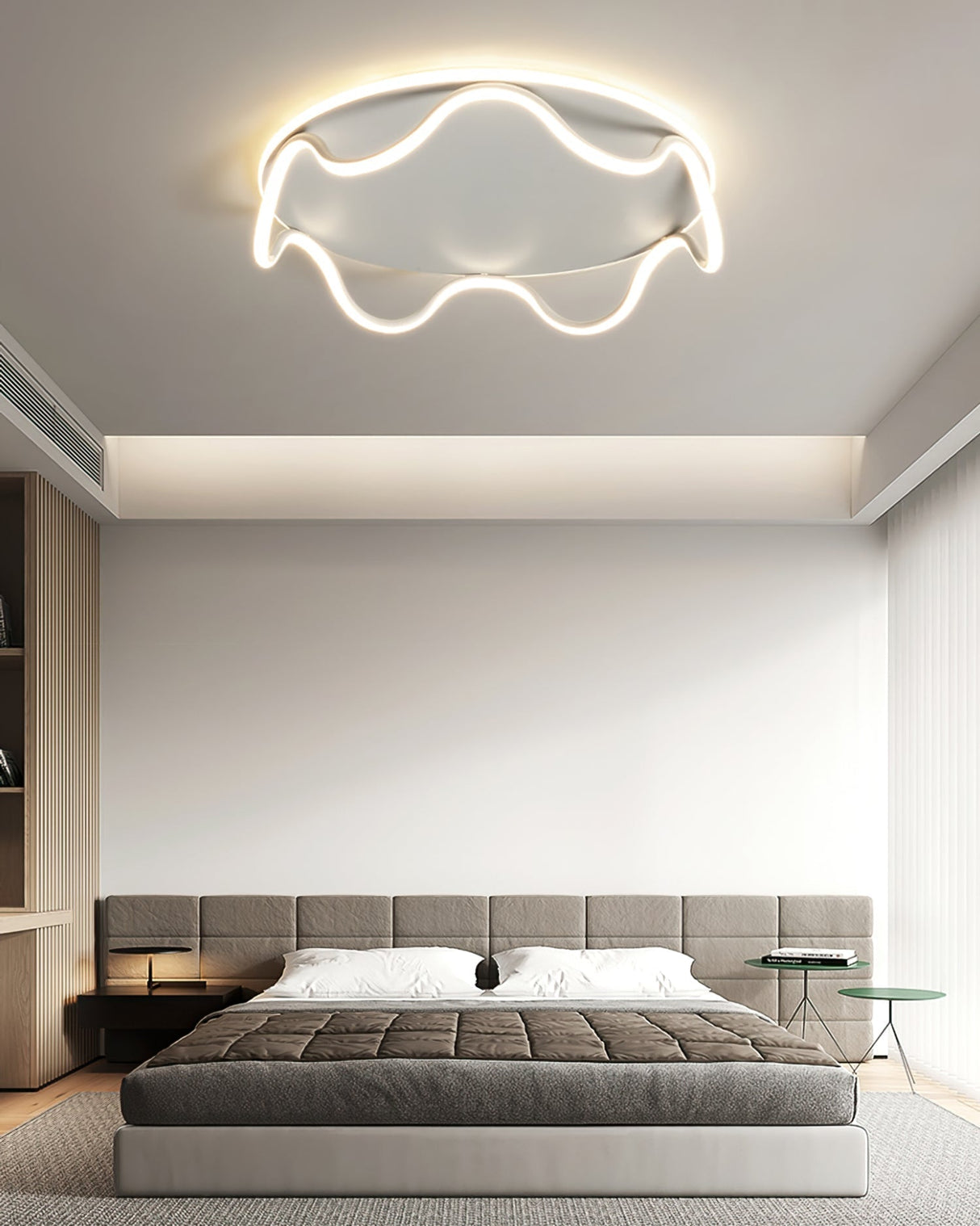 Modern Ceiling Light Wave Design LED Panel - Product detail 7