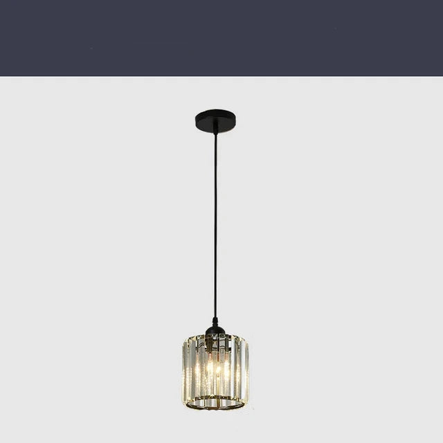 Crystal Ceiling Light K9 Glass Pendant Design - Product detail 7