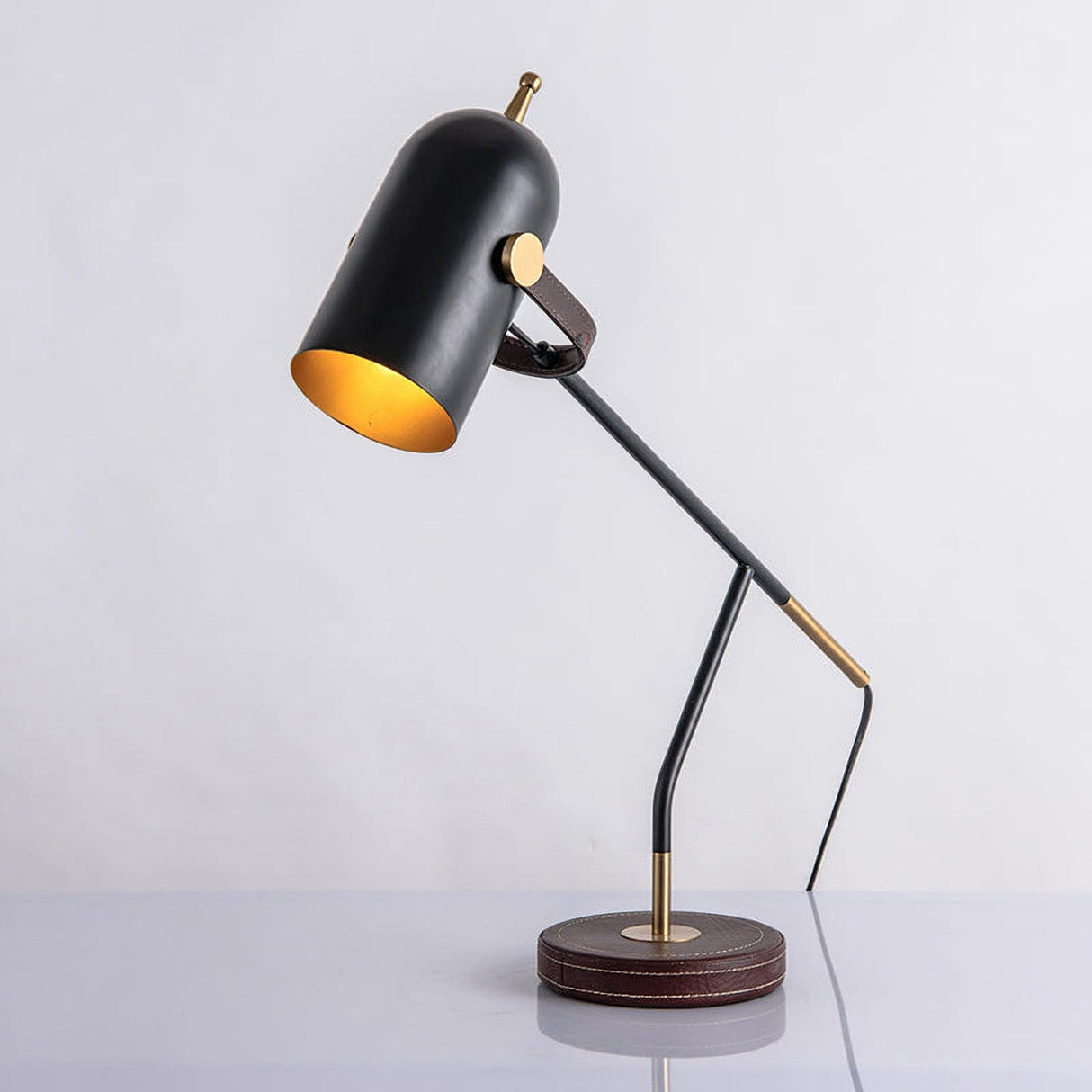 Modern Task Lamp Black Metal Marble Base - Product detail 20