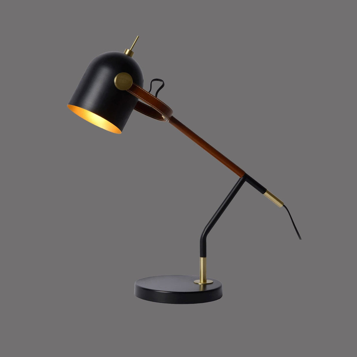 Modern Task Lamp Black Metal Marble Base - Product detail 16
