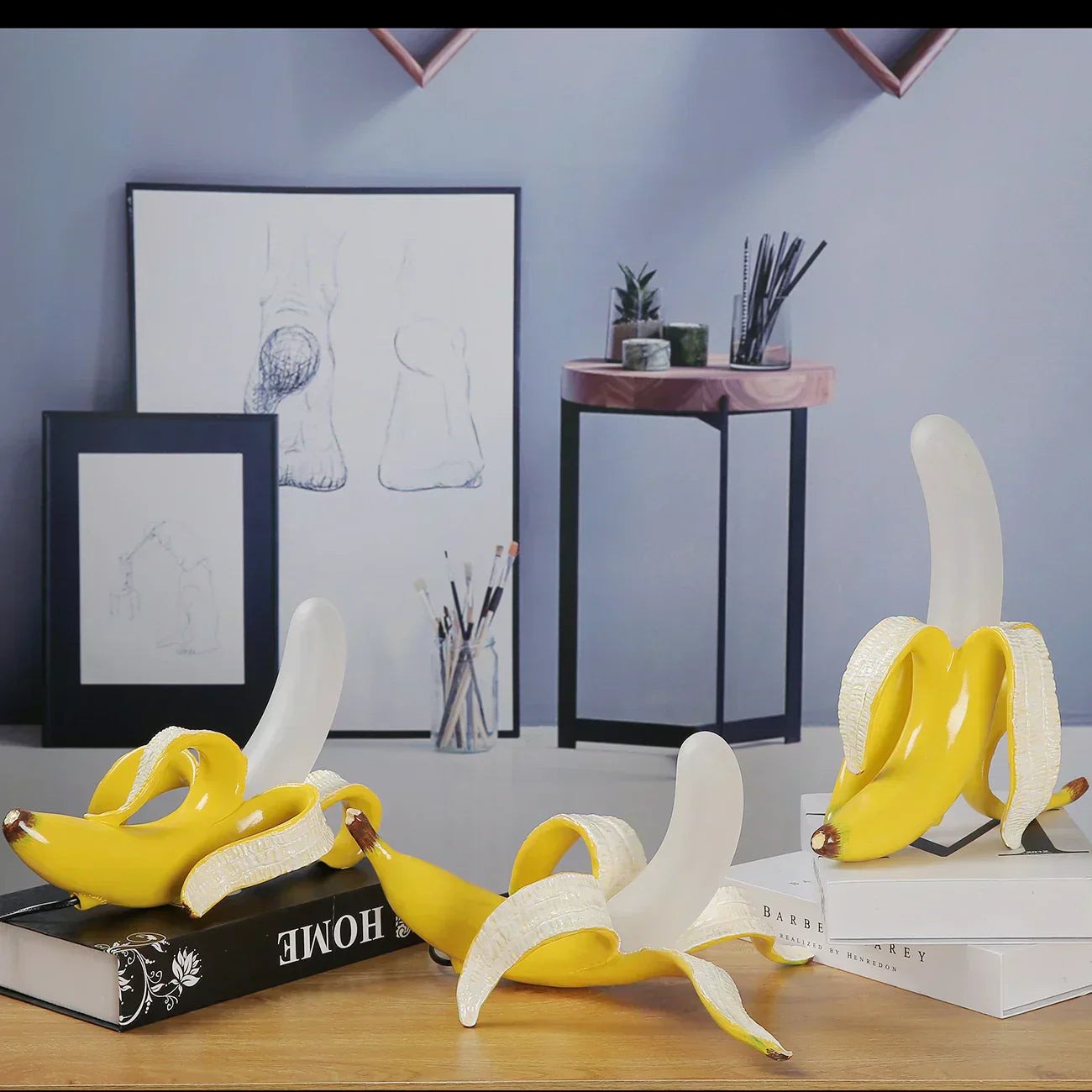 Modern Table Lamp  Golden Banana Design - Product detail 7