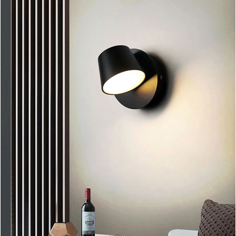 Modern Wall Sconce  Triple Adjustable LED Light Heads - Product detail 5
