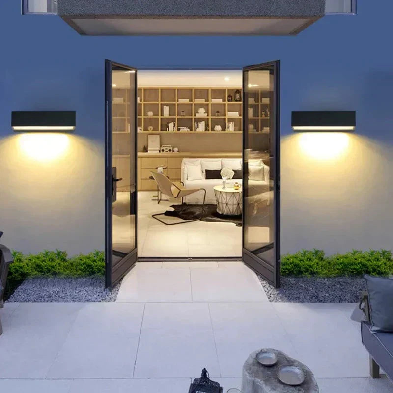 Modern Outdoor Wall Light  Aluminum LED Linear Sconce - Product detail 4
