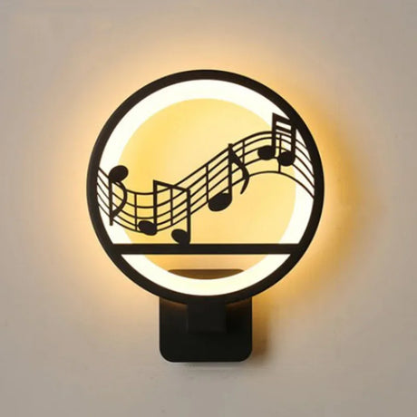 Modern LED Wall Light  Forest Wildlife Silhouette Design - Product detail 5