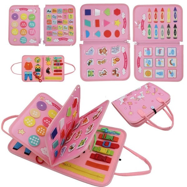 Educational Activity Book  Montessori Busy Book For Toddlers - Product detail 4