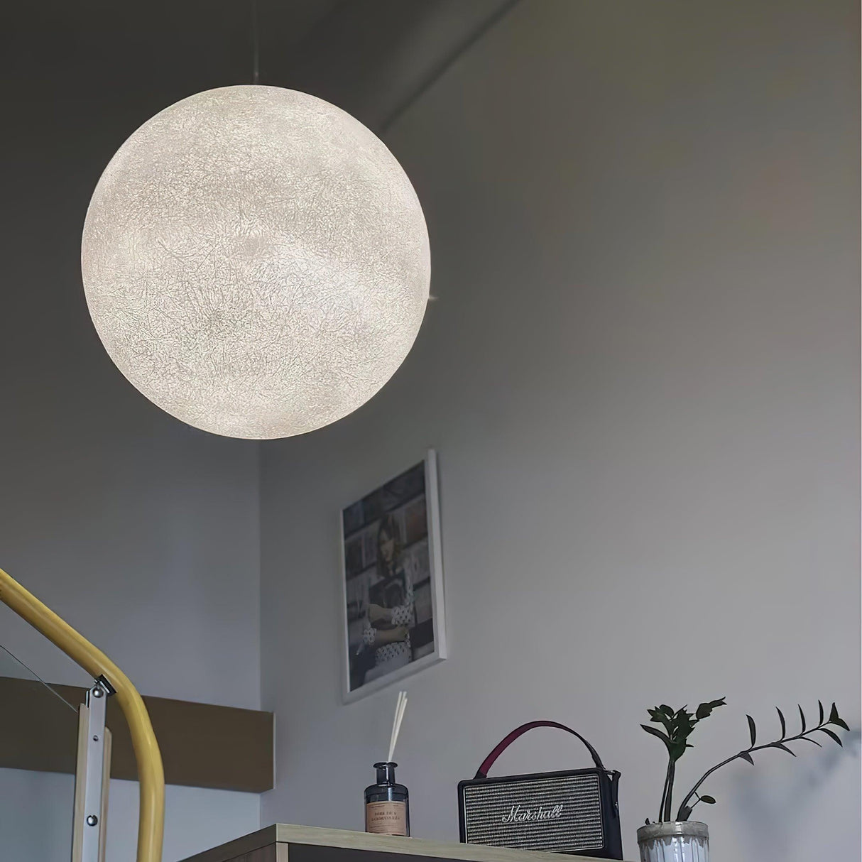 Modern Moon Pendant Light Celestial Sphere Design - Product detail 8