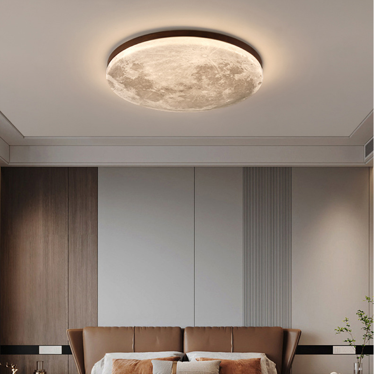 Moon Ceiling Light Dimmable LED Starry Sky Pattern - Product example
