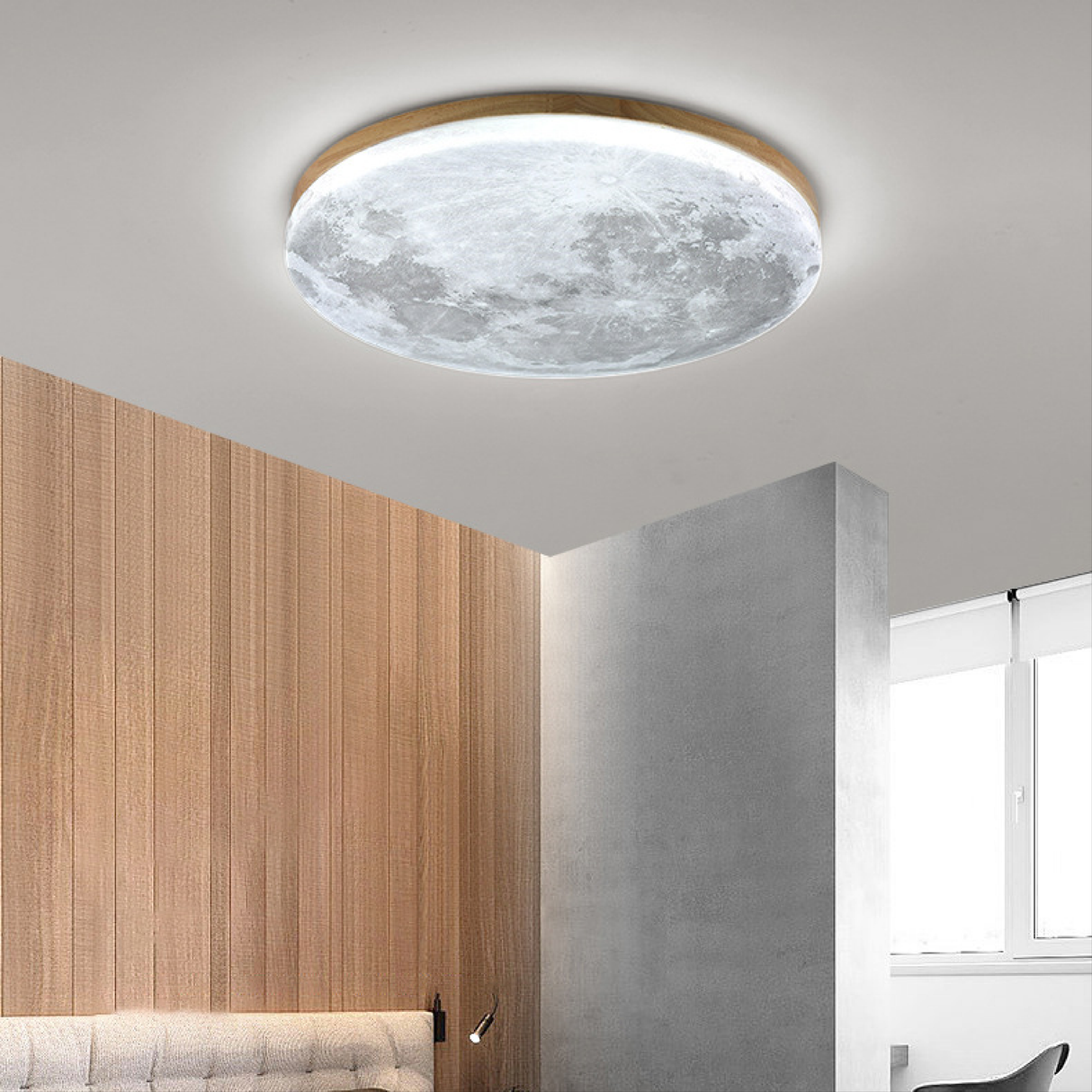 Moon Ceiling Light Dimmable LED Starry Sky Pattern - Product detail 4