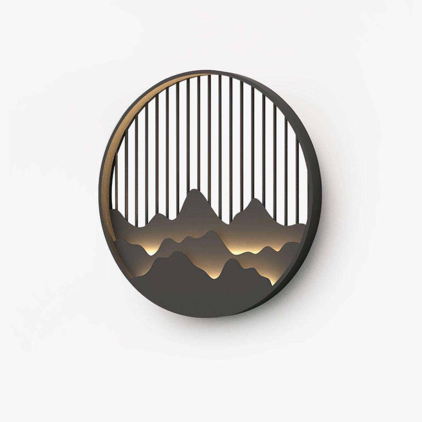 Mountain Silhouette Wall Light  LED Outdoor Sconce - Product detail 22