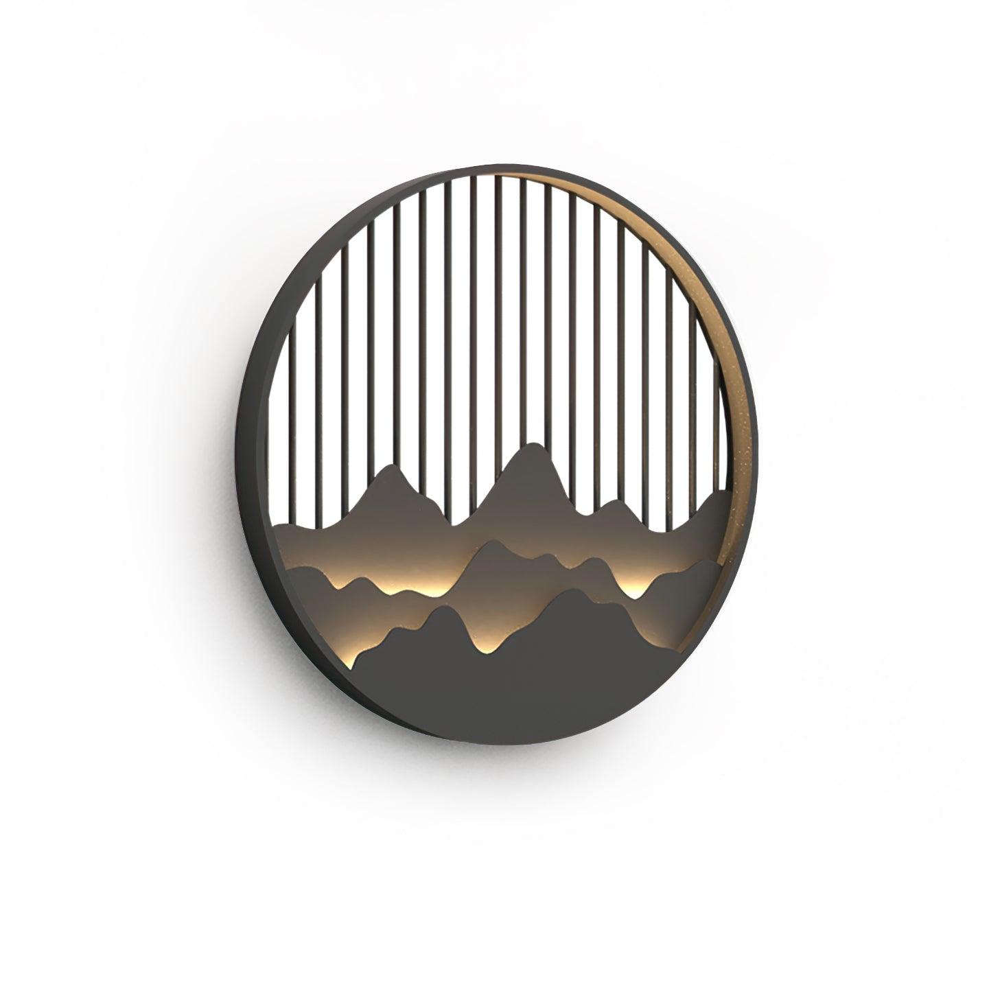 Mountain Silhouette Wall Light  LED Outdoor Sconce - Product detail 21